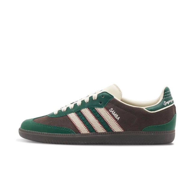 Tênis Adidas Samba OG x Notitle Brown Green - ID6022