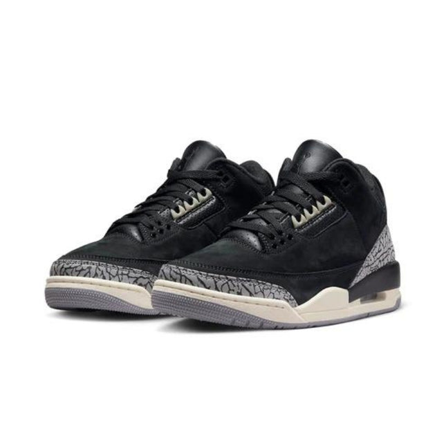Tênis Nike Air Jordan 3 Retrô Off Noir - CK9246-001