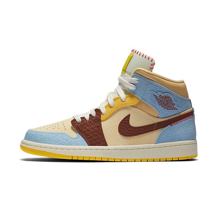 Tênis Air Jordan 1 Mid SE x Maison Chateau Rouge Fearless - CU2803-200