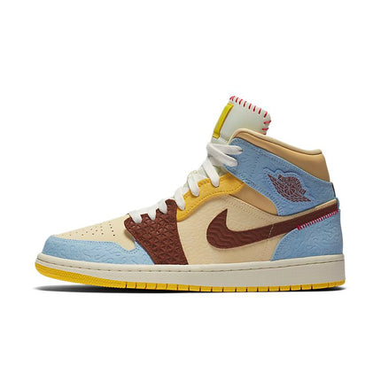 Tênis Air Jordan 1 Mid SE x Maison Chateau Rouge Fearless - CU2803-200