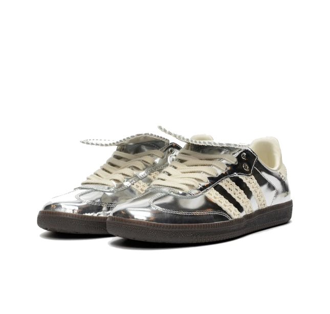 Tênis Adidas Wales Bonner x Samba Silver Metallic - IG8181