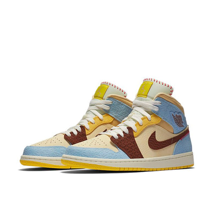 Tênis Air Jordan 1 Mid SE x Maison Chateau Rouge Fearless - CU2803-200