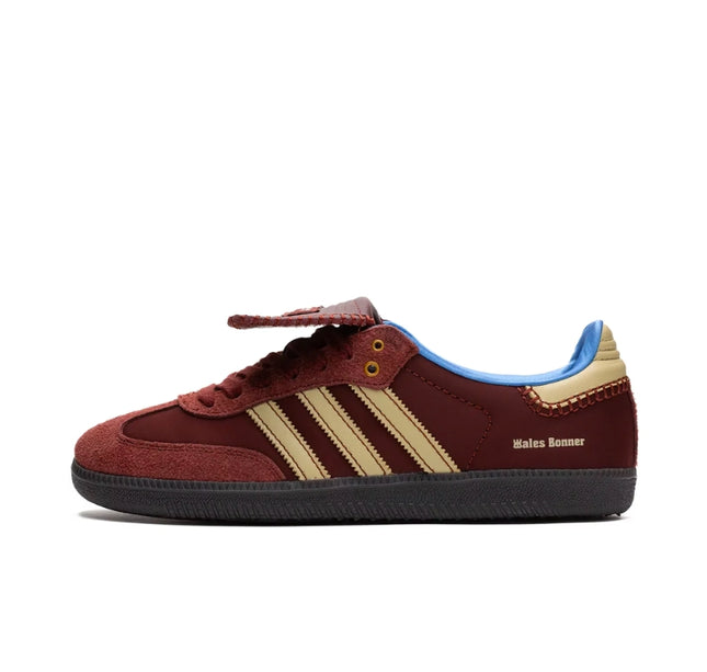 Tênis Adidas Originals x Wales Bonner Samba Nylon Fox Brown - IE0579
