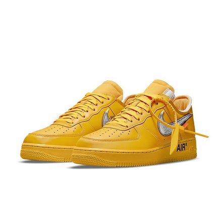 Tênis Nike Air Force 1 Low Off-White ICA University Gold - DD1876-700