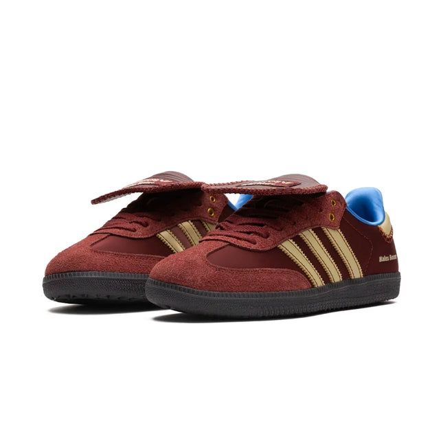 Tênis Adidas Originals x Wales Bonner Samba Nylon Fox Brown - IE0579