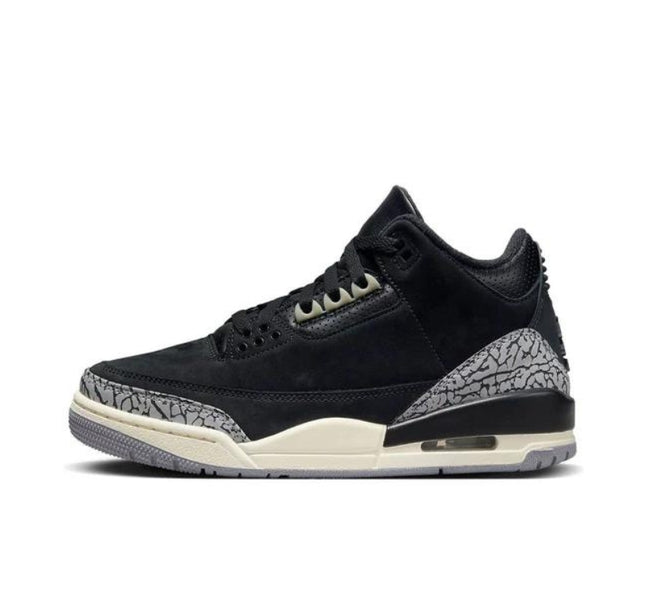 Tênis Nike Air Jordan 3 Retrô Off Noir - CK9246-001