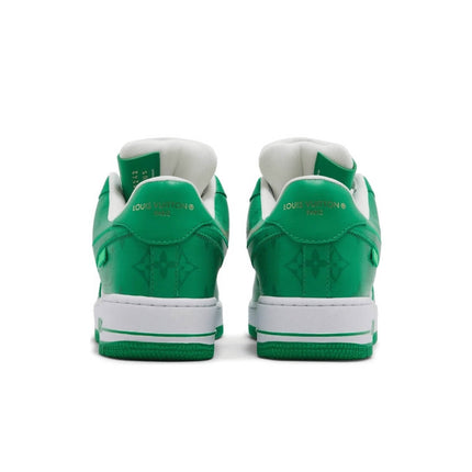 Tênis Nike Air Force 1 Low x Louis Vuitton White Gym Green