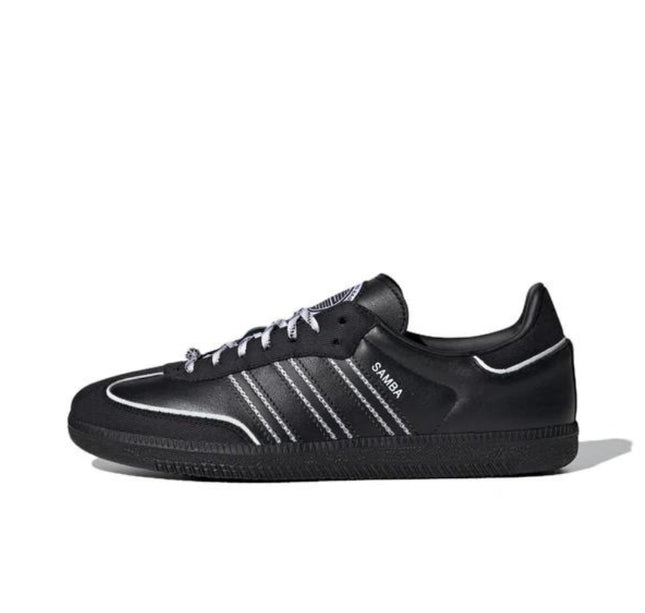 Tênis Adidas TOC Samba OG Black White Silver - IF3918