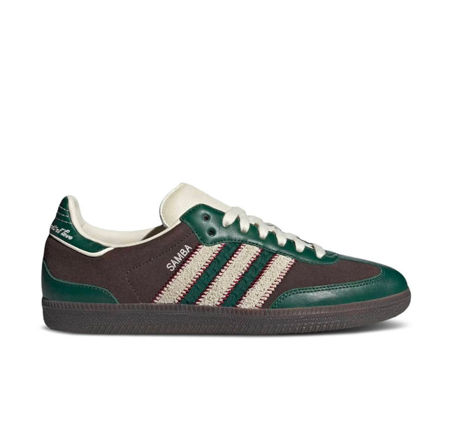 Tênis Adidas Samba OG x Notitle Brown Green - ID6022