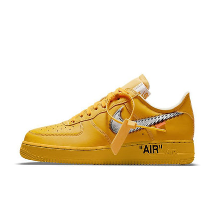 Tênis Nike Air Force 1 Low Off-White ICA University Gold - DD1876-700